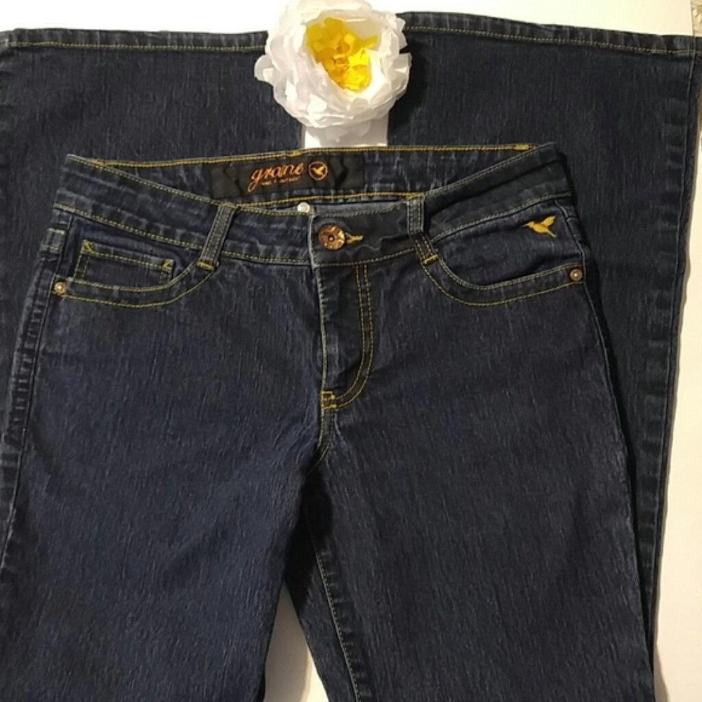 Grane Classic Boot cut Jean with Decorative Pocket SZ 7